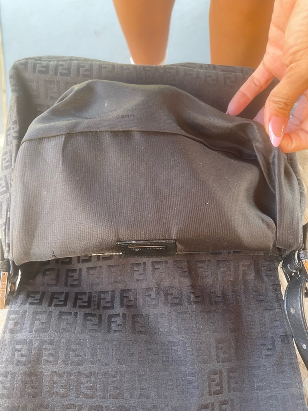 FENDI ZUCCHINO MAMA BAGUETTE - Picture 16 of 16